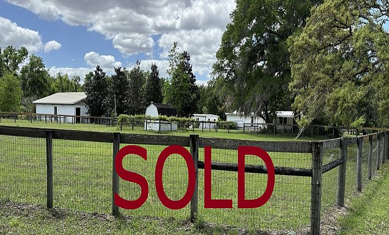 Horse Forest Property  2 Bedroom 1.5 Bath Pool 2.7 Acres Large 4 Stall Stable Hobby Blding 2 Sheds SOLD